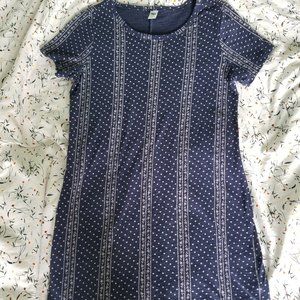 Old Navy Floral Print Shirt Dress